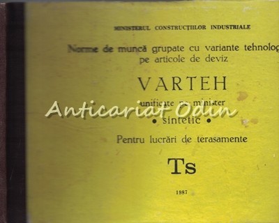 Norma De Munca Grupate Cu Variante Tehnologice Pe Articole Deviz Varteh Norma De Munca Grupate Cu Variante Tehnologice Pe Articole Deviz Varteh