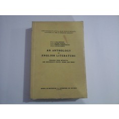 AN ANTHOLOGY OF ENGLISH LITERATURE - ANA CARTIANU, VALERIA ALCALAY, ANDREEA GHEORGHITOIU, LILIANA MARES