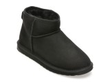 Ghete EMU negre, STINGER MICRO, din piele intoarsa