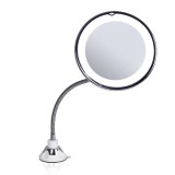 Cumpara ieftin Oglinda de machiaj iluminata LED, cu brat flexibil de 34cm si rotire 360 , Matheus-FlexMirror2, Oem