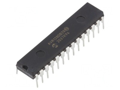 Microcontroler AVR DIP28 1.8-5.5VDC AVR128 AVR-DA foto