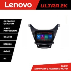 Navigatie Hyundai Elantra 2011-2013 Lenovo Kit-092 8 core QLED Qualcomm 4+64 360 Android Waze USB Navigatie Internet Youtube Radio CarStore Technology