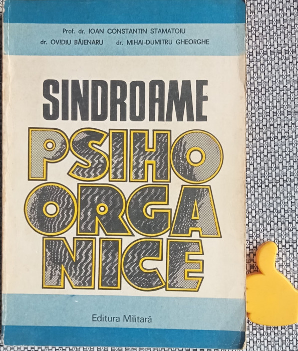 Sindroame psihoorganice &ndash; Ioan Constantin Stamatoiu