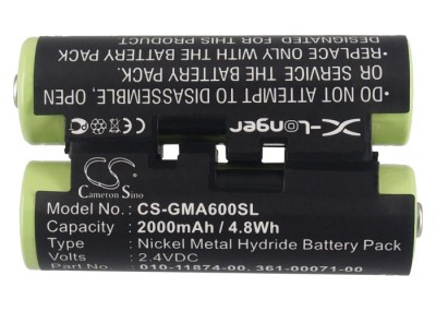 2,4V-2000MAH NI-MH NAVI AKKU ALTERNATIV F&amp;Uuml;R GARMIN COM Articol Alternativ foto