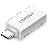 Adaptor USB Type-C(T) to USB 3.0(M), alb, Ugreen