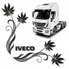 Set 2 x Sticker geamuri laterale Iveco, TIR080