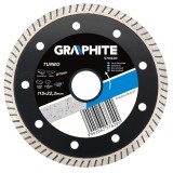Disc diamantat turbo superthin 115 x 22.2 x 1.3 mm, Graphite