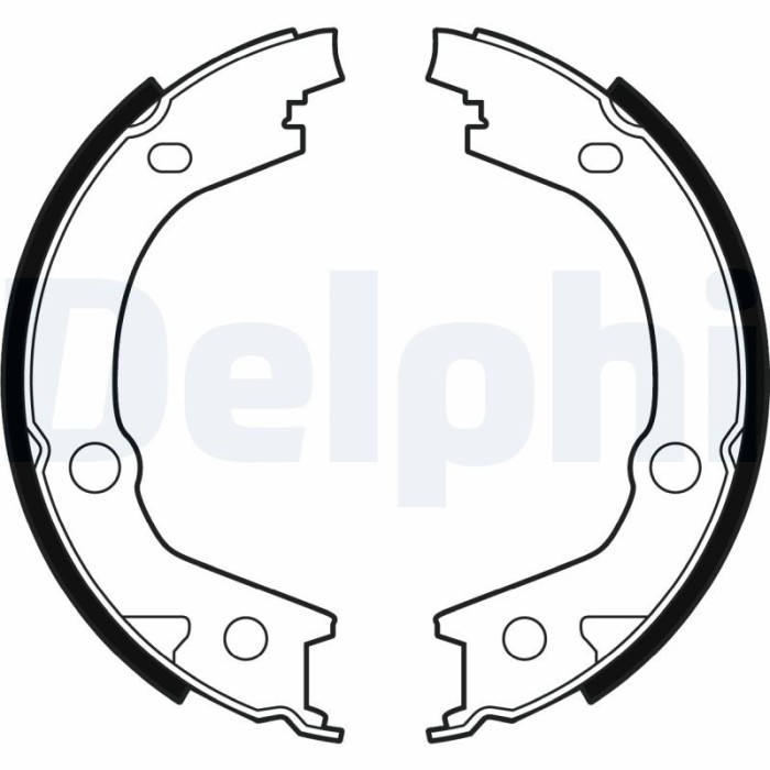 DELPHI LS2001 Set saboti frana, frana de mana
