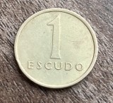 C50 - Moneda foarte veche - Portugalia - 1 escudo - 1982