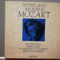Mozart – Ouvertures/Symphonies.... – 5LP Box (1977/Lingen/RFG) - Vinil/Vinyl/NM+