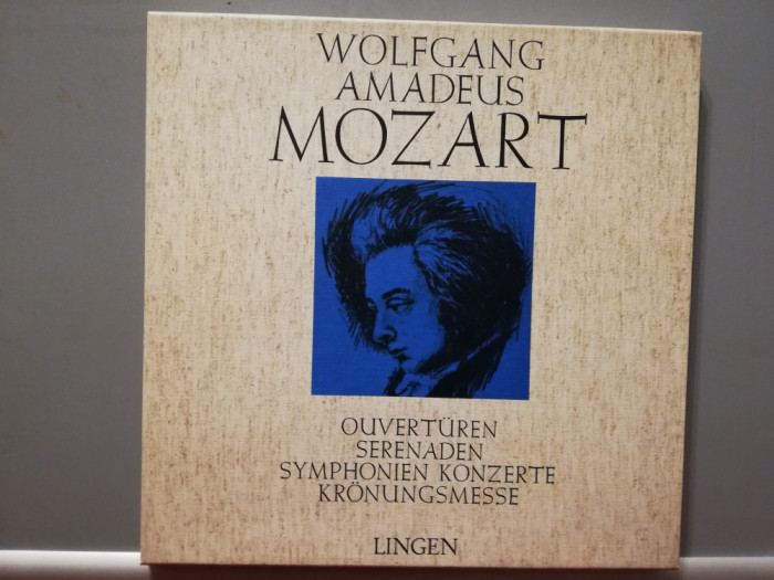 Mozart &ndash; Ouvertures/Symphonies.... &ndash; 5LP Box (1977/Lingen/RFG) - Vinil/Vinyl/NM+