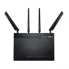 ROUTER ASUS wireless, 1900 Mbps, porturi Gigabit x 4, antena externa x 4, AC1900, dual band, &amp;quot;4G-AC68U&amp;quot; foto