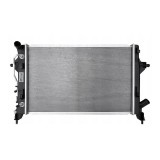 Radiator Hyundai Kona 17-, motor: 2.0, USA, 609x406x11, OEM/OES (Doowon), Aluminiu/ Plastic brazat, 25310J9200
