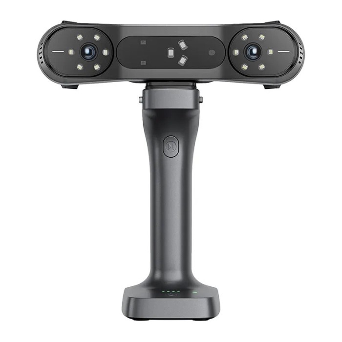 Scanner 3D Creality RaptorX , Precizie 0,02 mm, 34 Linii Laser Albastre, Mod NIR, Mapare Culori, Scanare Wireless