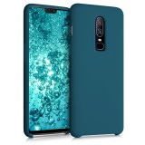 Husa pentru OnePlus 6, Silicon, Verde, 46122.57, Carcasa, Kwmobile
