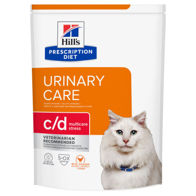 Hill&amp;amp;#039;s Prescription Diet Feline Urinary Care c/d Multicare Stress 400 g foto