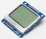 Display LCD nokia 5110 afisaj / 84X48 pixeli Arduino (d.1031)