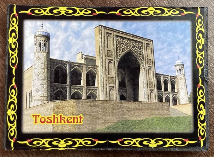 D5 - Magnet frigider - tematica turism - Uzbekistan 1