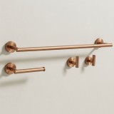 Set accesorii pentru baie Ari Brush Copper 4 piese