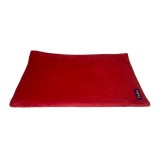Saltea/perna pufoasa, pentru caine/pisica, rosu, 80x50 cm