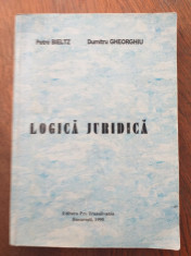 LOGICA JURIDICA - Petre Bieltz, Dumitru Gheorghiu,1998 foto