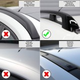 Bare transversale Menabo Fender Silver pentru Land Rover Freelander (L314) 1996-2006