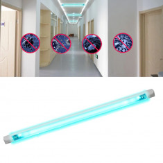 Lampa bactericida UVC 30W, tub Osram, dezinfectare si sterilizare, montare perete, intrerupator foto