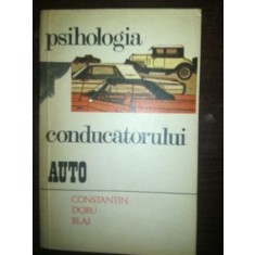 Psihologia conducatorului auto- Constantin Doru Blaj