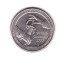 Moneda SUA 25 centi/quarter dollar 2015 D, Saratoga New York, stare foarte buna, cu luciu