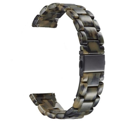 Curea polimer, compatibila Samsung Galaxy Watch Active 2, telescoape Quick Release, Army Green foto