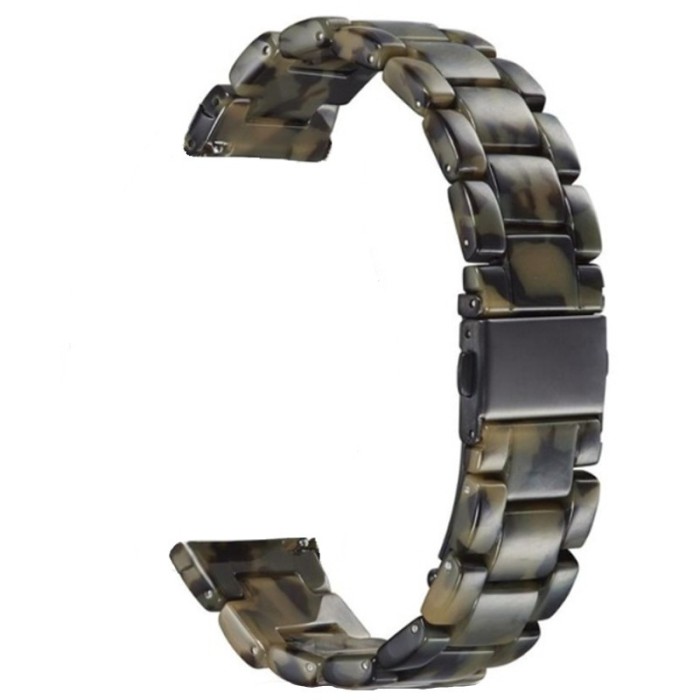 Curea polimer, compatibila Samsung Gear S2 Classic, telescoape Quick Release, Army Green