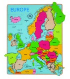 Puzzle incastru harta Europei - Copie