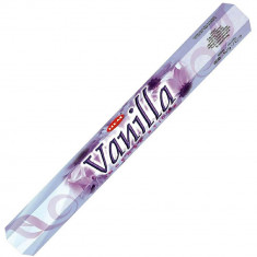 Betisoare parfumate Vanilie gama HEM profesional Vanilla, pentru eliminarea energiei negative, 20 buc foto