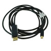 Cablu USB-C la DisplayPort, 3m, tata-tata, Lanberg 43682, HDR, DPCP 1.0, 4K-60Hz, negru