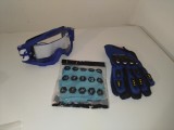 Cumpara ieftin Set accesorii moto -off road-atv-bicicleta-tricicleta:Ochelari,manusi si cagula, marimi;M,L.XL