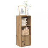 VidaXL Bibliotecă, stejar artizanal, 31x24x77 cm, lemn prelucrat 860336