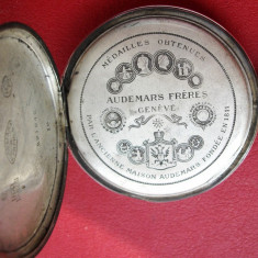 Ceas vechi de buzunar Audermars Freres cca 1900