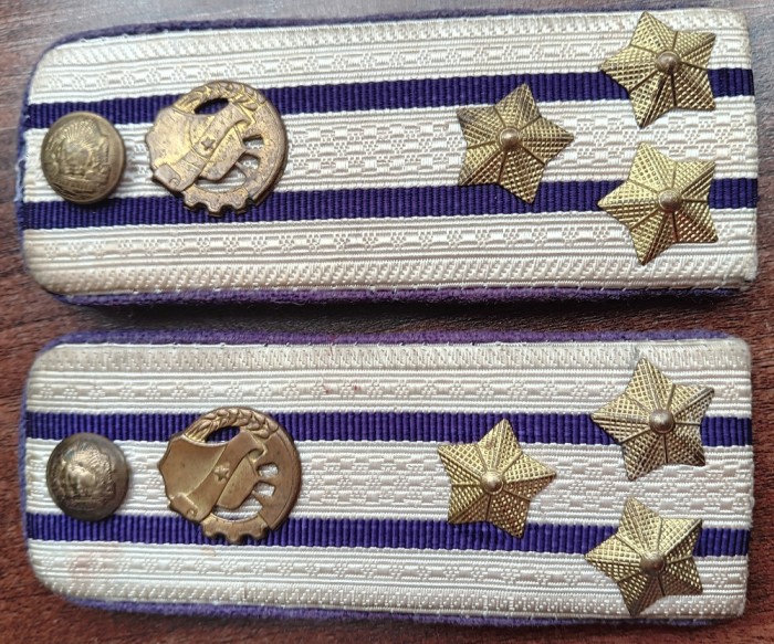 C1 15 - Grade militare - veston - comunism RSR - colonel logistica