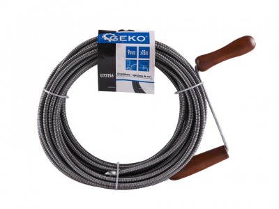 Sarpe desfundare tevi, 9 mm x 15 m, Geko G73156 foto