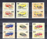 A11 TX6 5 - 1983 - Automobile romanesti - perechi de doua timbre, Transporturi, Nestampilat