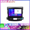 Navigatie Mitsubishi Outlander 2010 KIT 056 EDOTEC-LITE Android Ecran 720P Octa Core 8 128 Carplay CarStore Technology
