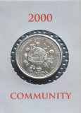 Canada 25 centi cents 2000 Community