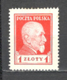 Polonia.1924 Presedintele S.Wojciechowski MP.9, Nestampilat