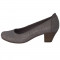 Pantofi dama, din piele naturala, marca Jana, 8-22301-22-B2-19-09, taupe 39