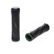 Mansoane bicicleta din cauciuc, 120mm, culoare negru/verde Cod:AWR2243G