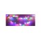 Ghirlanda 180 LED-uri multicolore interconectabila Well