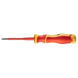 Surubelnita cu fanta VDE 1000V 0,4x2,5x75 mm din otel S2, NEO Tools