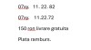 Cartele usoare numere consecutive