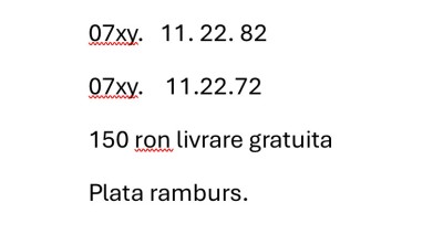 Cartele numere consecutive usoare pachet foto