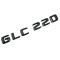 Emblema GLC 220 Negru, pentru spate portbagaj Mercedes